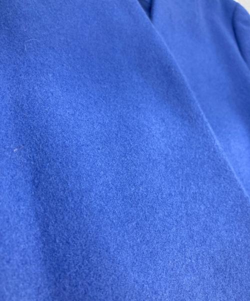 UNITED TOKYO（ユナイテッドトーキョー）UNITED TOKYO (ユナイテッドトーキョー) ノーカラーコート ブルー サイズ:1の古着・服飾アイテム