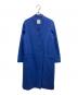 UNITED TOKYO（ユナイテッドトーキョー）の古着「ノーカラーコート」｜ブルー