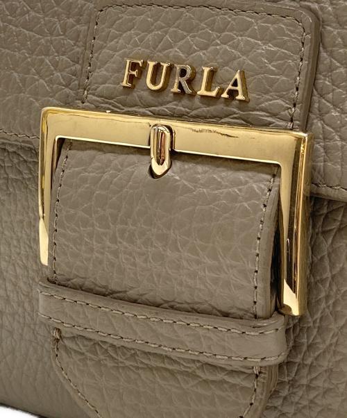 FURLA（フルラ）FURLA (フルラ) 2WAYショルダーバッグ ベージュの古着・服飾アイテム