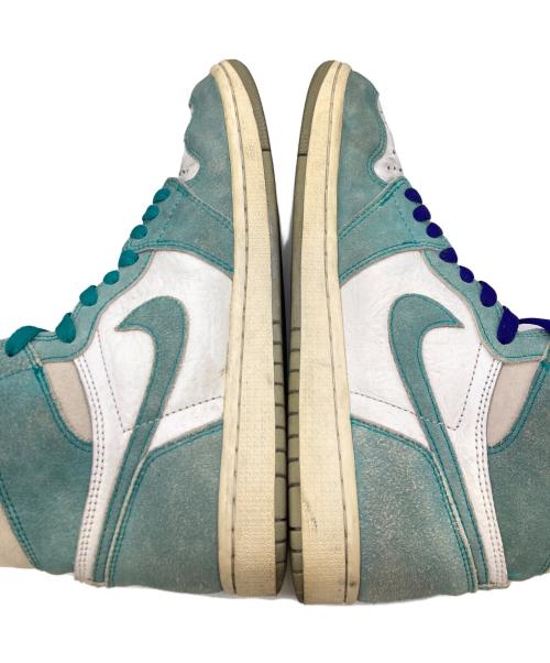 NIKE（ナイキ）NIKE (ナイキ) エアジョーダン1 レトロ ハイ OG ターボ グリーン スカイブルー サイズ:26ｃｍの古着・服飾アイテム