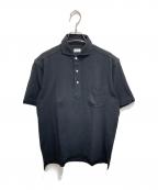 FAIRFAXフェアファックス）の古着「半袖ポロシャツ 台衿付き」｜ブラック