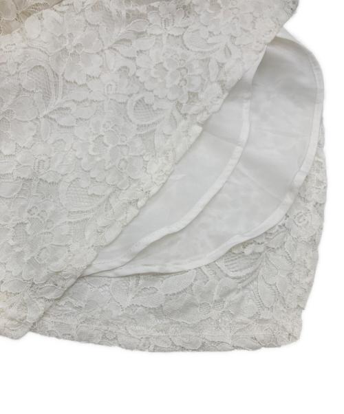 POPPY（ポピー）POPPY (ポピー) レースドッキングフーディー グレー サイズ:Fの古着・服飾アイテム