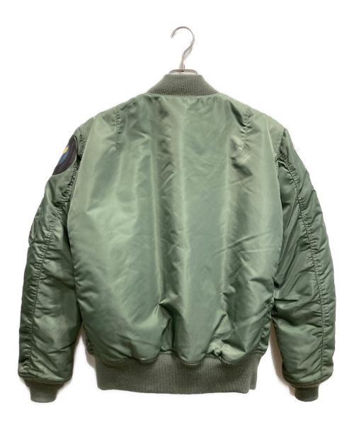 AVIREX（アヴィレックス）AVIREX (アヴィレックス) TOP GUN MA-1フライトジャケット カーキ サイズ:XLの古着・服飾アイテム