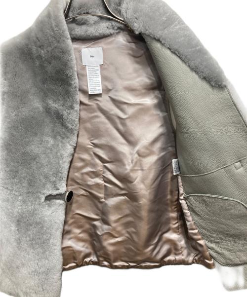 Sov.（ソブ）Sov. (ソブ) ムートンダンボールニットベスト グレー サイズ:36の古着・服飾アイテム