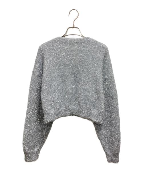 NAVE（ネイブ）NAVE (ネイブ) ラメニット プルオーバー シルバー サイズ:１の古着・服飾アイテム