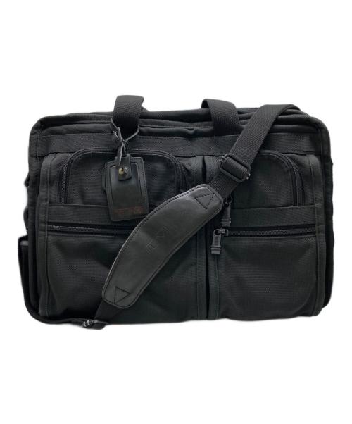 TUMI（トゥミ）TUMI (トゥミ) 2way 二層 ビジネスバッグ ブラックの古着・服飾アイテム