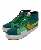 NIKEナイキ）の古着「SB ZOOM BLAZER MID PRM」｜グリーン