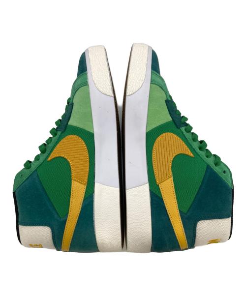 NIKE（ナイキ）NIKE (ナイキ) SB ZOOM BLAZER MID PRM グリーン サイズ:27の古着・服飾アイテム