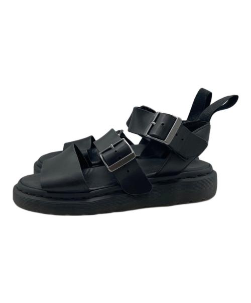 Dr.Martens（ドクターマーチン）Dr.Martens (ドクターマーチン) GRYPHONサンダル ブラック サイズ:UK5の古着・服飾アイテム