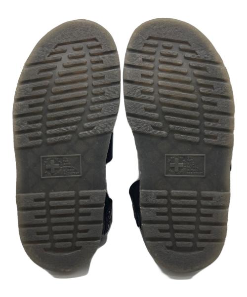 Dr.Martens（ドクターマーチン）Dr.Martens (ドクターマーチン) GRYPHONサンダル ブラック サイズ:UK5の古着・服飾アイテム