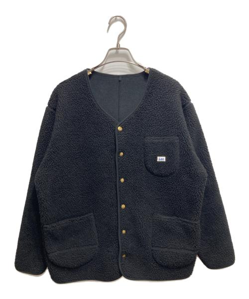 LEE（リー）LEE (リー) フリースボアリバーシブルジャケット ブラック サイズ:Ｓの古着・服飾アイテム