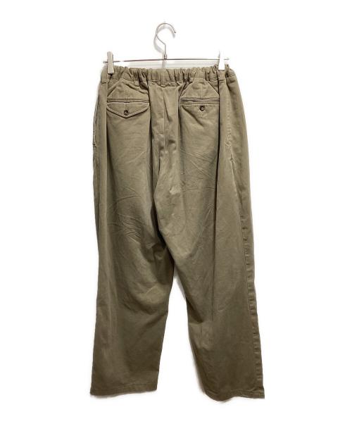 POLO RALPH LAUREN（ポロ・ラルフローレン）POLO RALPH LAUREN (ポロ・ラルフローレン) ドローコットンイージーパンツ カーキ サイズ:40/32の古着・服飾アイテム