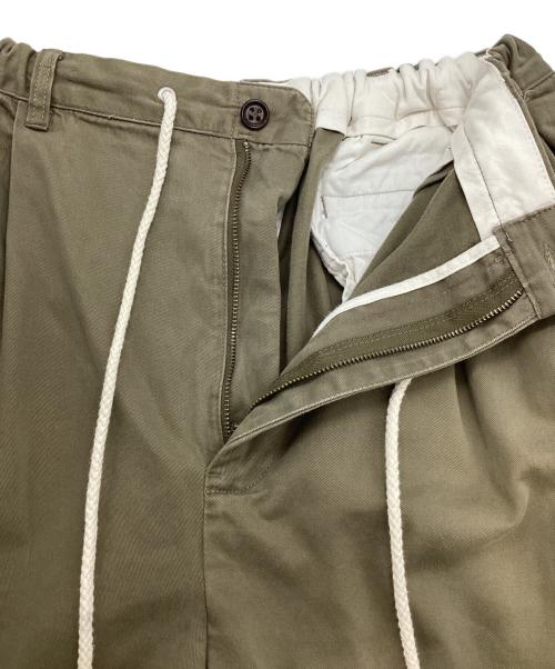 POLO RALPH LAUREN（ポロ・ラルフローレン）POLO RALPH LAUREN (ポロ・ラルフローレン) ドローコットンイージーパンツ カーキ サイズ:40/32の古着・服飾アイテム