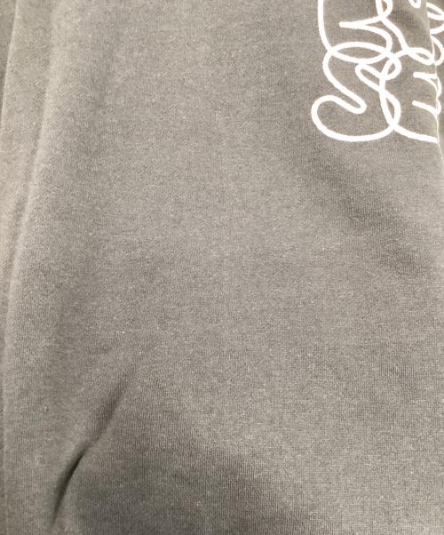 YESEYESEE（イエスアイシー）YESEYESEE (イエスアイシー) ロゴプリントスウェット グレー サイズ:Ⅿの古着・服飾アイテム