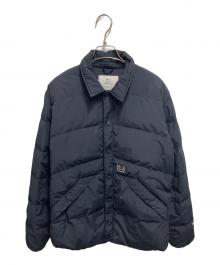 WOOLRICH（ウールリッチ）の古着「グレーロックダウンシャツジャケット」｜ネイビー