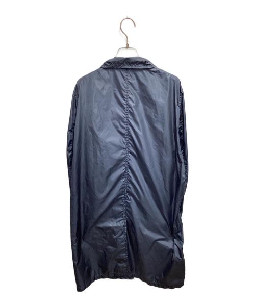 Cruciani（クルチアーニ）Cruciani (クルチアーニ) ステンカラーナイロンコート ネイビー サイズ:48の古着・服飾アイテム