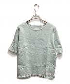 STUDIO D'ARTISAN&SAステュディオダルチザンアンドＳＡ）の古着「半袖カットソー」｜スカイブルー