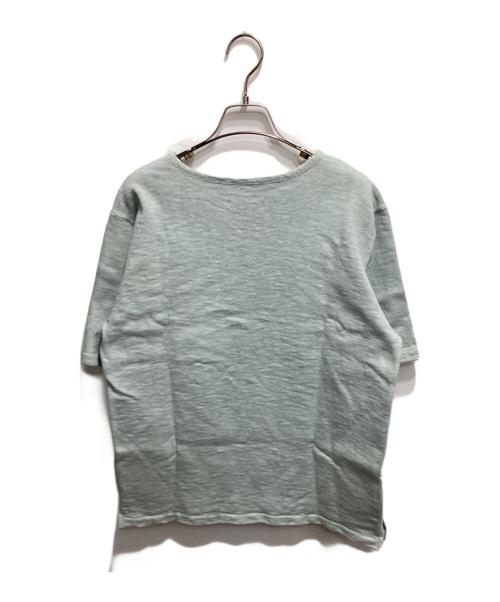 STUDIO D'ARTISAN&SA（ステュディオダルチザンアンドＳＡ）STUDIO D'ARTISAN&SA (ステュディオダルチザンアンドＳＡ) 半袖カットソー スカイブルー サイズ:38の古着・服飾アイテム