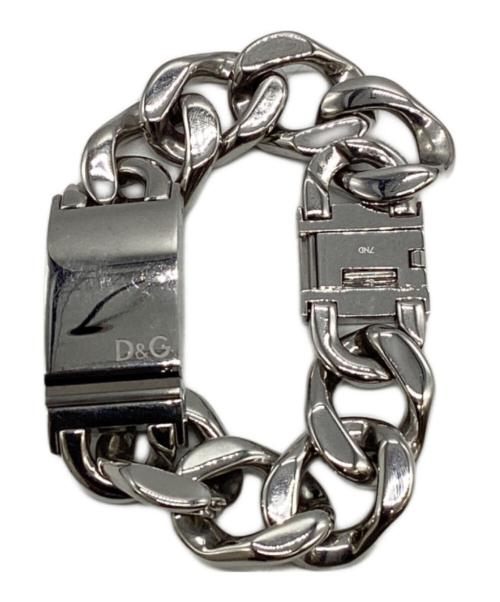 DOLCE & GABBANA（ドルチェ＆ガッバーナ）DOLCE & GABBANA (ドルチェ＆ガッバーナ) シルバーチェーンブレスレット シルバーの古着・服飾アイテム