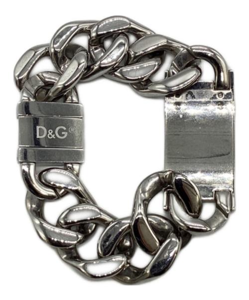 DOLCE & GABBANA（ドルチェ＆ガッバーナ）DOLCE & GABBANA (ドルチェ＆ガッバーナ) シルバーチェーンブレスレット シルバーの古着・服飾アイテム
