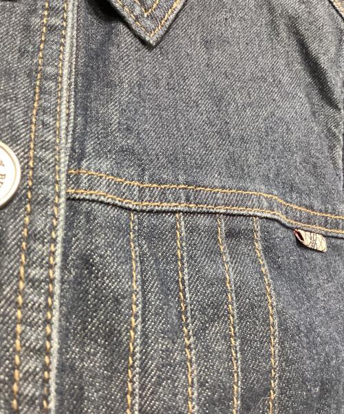 BURBERRY LONDON（バーバリーロンドン）BURBERRY LONDON (バーバリーロンドン) 裏生地ノバチェックデニムジャケット インディゴ サイズ:Sの古着・服飾アイテム