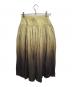 ISSEY MIYAKE PERMANENTE (イッセイミヤケ ペルマネンテ) グラデーションスカート ベージュ サイズ:Ⅿ：7000円