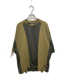 TBPR/TIGHTBOOTH PRODUCTION（タイトブースプロダクション）の古着「メッシュTシャツ」｜カーキ
