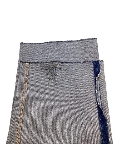 MM6 Maison Margiela（エムエムシックスメゾンマルジェラ）MM6 Maison Margiela (エムエムシックスメゾンマルジェラ) スプライスド ジーンズ インディゴ サイズ:Ⅿの古着・服飾アイテム