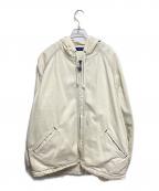 NAUTICAノーティカ）の古着「Hooded Denim Jacket」｜アイボリー
