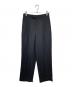 CELINE（セリーヌ）の古着「マーガレット ウール ワイドスラックスパンツ」｜ブラック