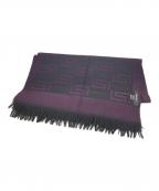 VERSACEヴェルサーチェ）の古着「ロゴ総柄マフラー」