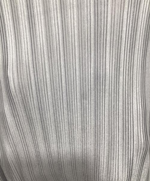 PLEATS PLEASE（プリーツプリーズ）PLEATS PLEASE (プリーツプリーズ) 総柄プリーツカットソー ブラック×グレー サイズ:3の古着・服飾アイテム