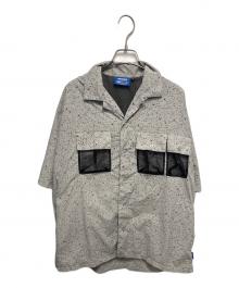 ATMOS×GRIP SWANY（アトモス×グリップスワニー）の古着「CAMP SHIRT BLACK」｜グレー