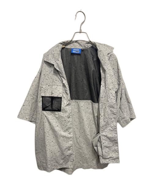 ATMOS（アトモス）ATMOS (アトモス) GRIP SWANY (グリップスワニー) CAMP SHIRT BLACK グレー サイズ:Ⅿの古着・服飾アイテム