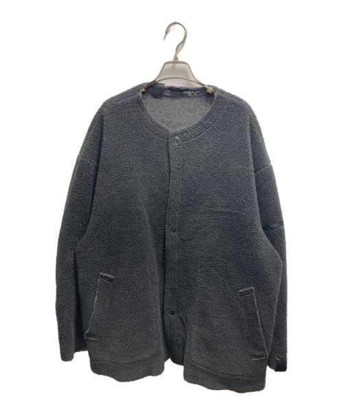 N.HOOLYWOOD（エヌ ハリウッド）N.HOOLYWOOD (エヌ ハリウッド) ボアリバーシブルブルゾン グレー サイズ:38の古着・服飾アイテム