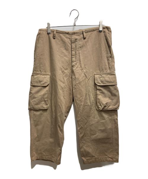 COMOLI（コモリ）COMOLI (コモリ) DRAWSTRING CARGO PT ブラウン サイズ:1の古着・服飾アイテム