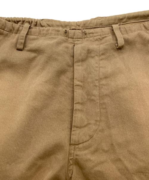 COMOLI（コモリ）COMOLI (コモリ) DRAWSTRING CARGO PT ブラウン サイズ:1の古着・服飾アイテム