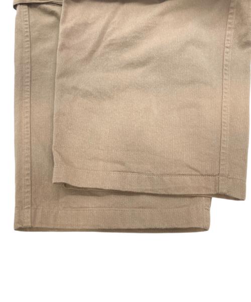 COMOLI（コモリ）COMOLI (コモリ) DRAWSTRING CARGO PT ブラウン サイズ:1の古着・服飾アイテム