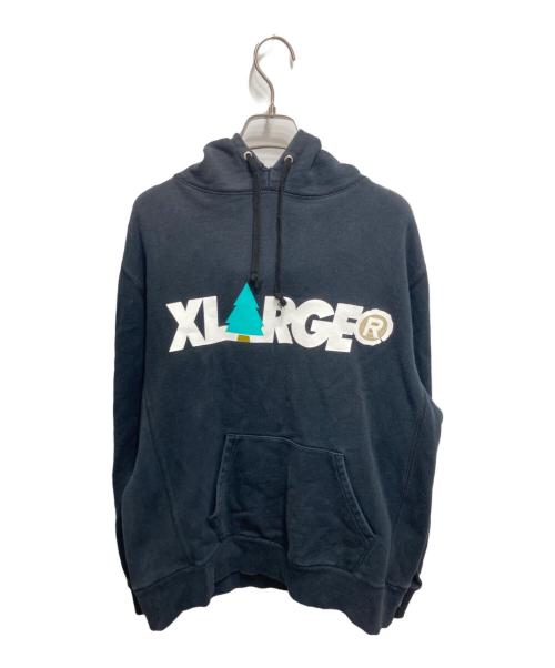 X-LARGE（エクストララージ）X-LARGE (エクストララージ) プルオーバーパーカー ネイビー サイズ:Ｌの古着・服飾アイテム