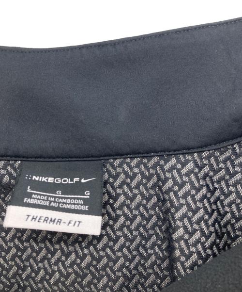 NIKE GOLF（ナイキゴルフ）NIKE GOLF (ナイキゴルフ) ジップアップジャケット ブラック サイズ:Ｌの古着・服飾アイテム