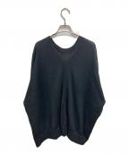 MUSE de Deuxieme Classeミューズ ドゥーズィエム クラス）の古着「URBAN Vネック プルオーバー」｜ブラック