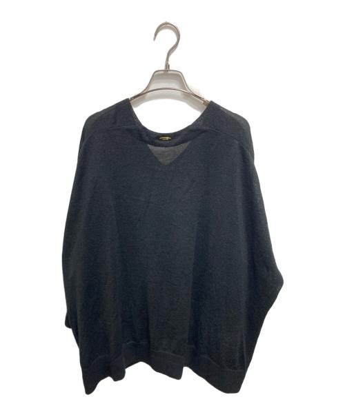 MUSE de Deuxieme Classe（ミューズ ドゥーズィエム クラス）MUSE de Deuxieme Classe (ミューズ ドゥーズィエム クラス) URBAN Vネック プルオーバー ブラック サイズ:不明の古着・服飾アイテム