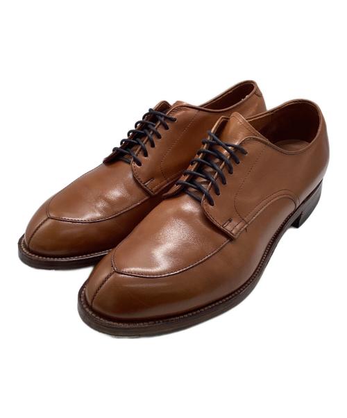 Alden（オールデン）Alden (オールデン) SHIPS (シップス) V TIP CALF MODIFIED ブラウン サイズ:9の古着・服飾アイテム