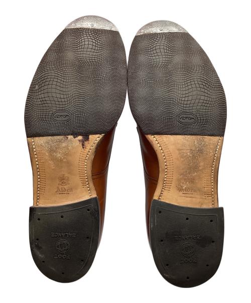 Alden（オールデン）Alden (オールデン) SHIPS (シップス) V TIP CALF MODIFIED ブラウン サイズ:9の古着・服飾アイテム