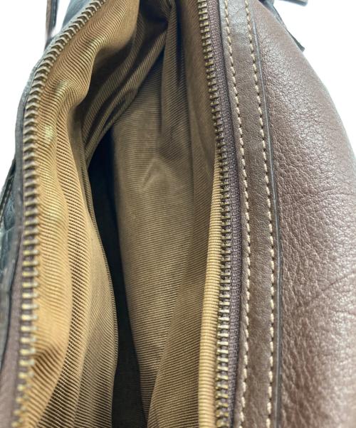 土屋鞄（ツチヤカバン）土屋鞄 (ツチヤカバン) トーンオイルヌメ ソフトミディアムバックパック ブラウンの古着・服飾アイテム