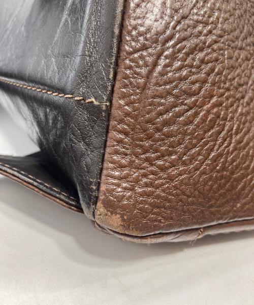 土屋鞄（ツチヤカバン）土屋鞄 (ツチヤカバン) トーンオイルヌメ ソフトミディアムバックパック ブラウンの古着・服飾アイテム