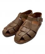 PARABOOTパラブーツ）の古着「パシフィックグルカサンダル」｜ブラウン