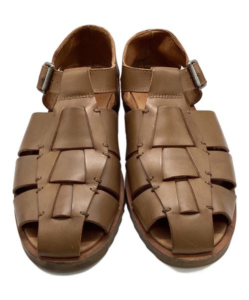 PARABOOT（パラブーツ）PARABOOT (パラブーツ) パシフィックグルカサンダル ブラウン サイズ:43の古着・服飾アイテム