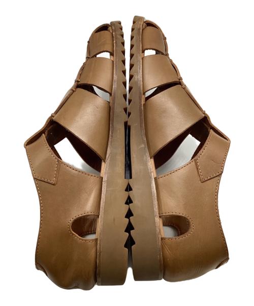 PARABOOT（パラブーツ）PARABOOT (パラブーツ) パシフィックグルカサンダル ブラウン サイズ:43の古着・服飾アイテム