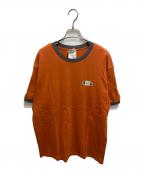NIKEナイキ）の古着「90’s JUST DO IT Tシャツ」｜オレンジ
